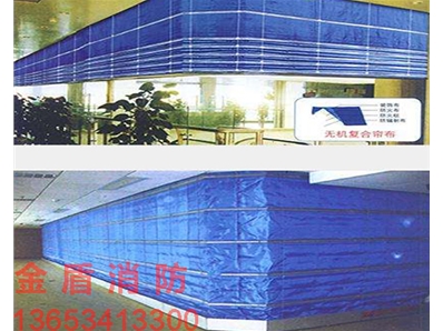 無機布防火卷簾門