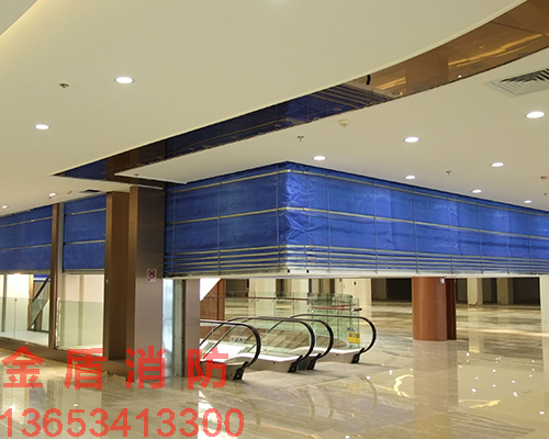 無機布防火卷簾門