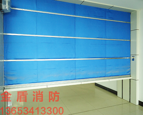 無機布防火卷簾門
