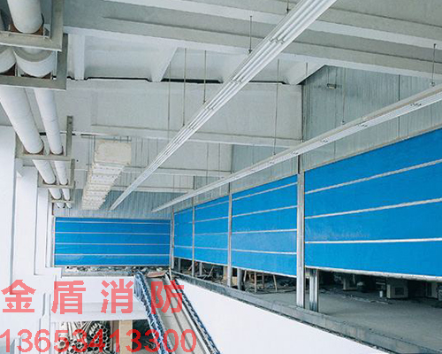 無機布防火卷簾門