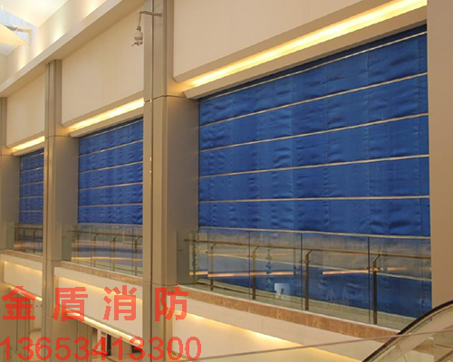 無機布防火卷簾門