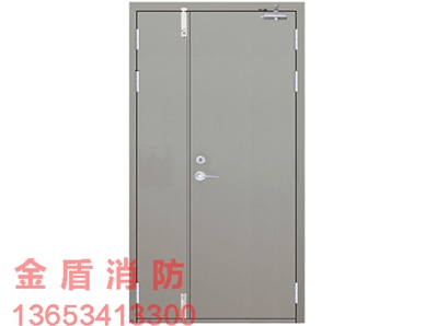 鋼質子母防火門