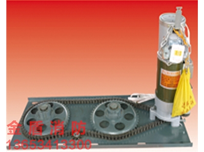 安麟雙軌雙簾防火電機