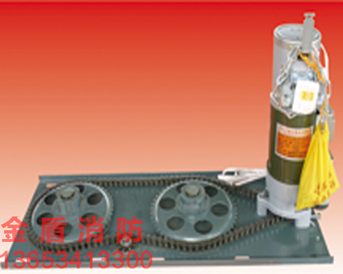 安麟雙軌雙簾防火電機